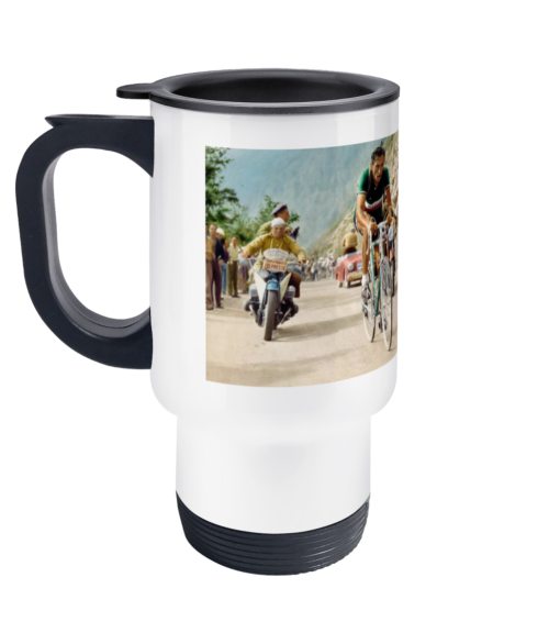 coppi quote travel mug