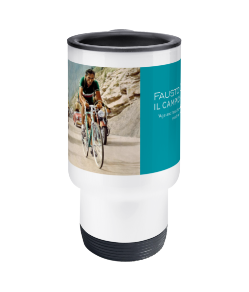 fausto coppi travel mug