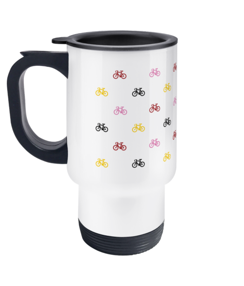 mini bikes travel mug