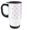 mini bikes pink travel mug