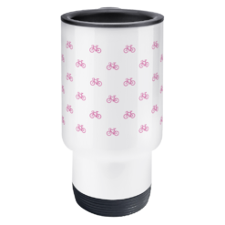 Mini Bikes Pink Travel Mug