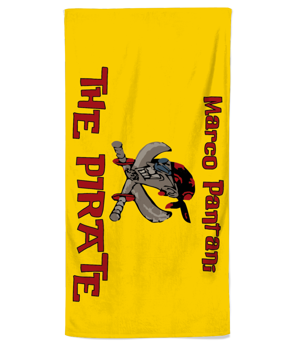 marco pantani beach towel