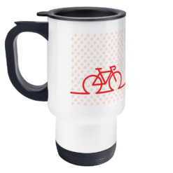 Red Bike Travel Mug