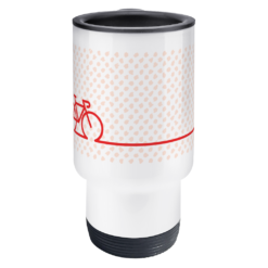 Red Bike Travel Mug