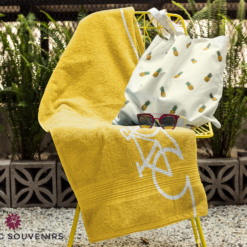 Yellow Beach Towel