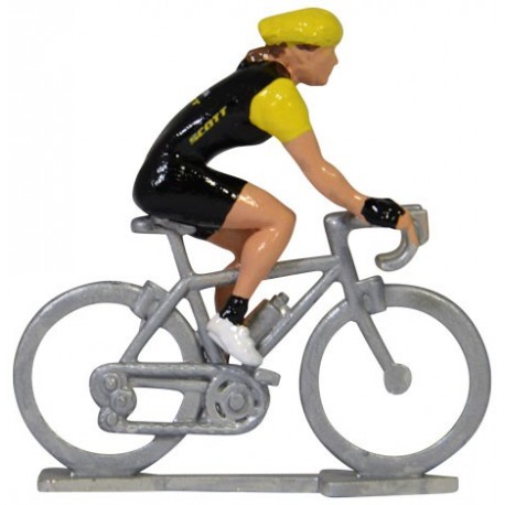 personalised female model cyclist figure