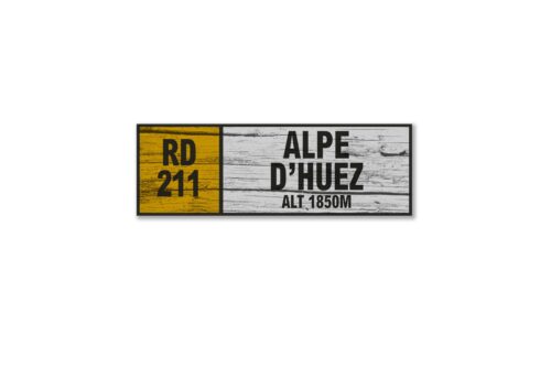 alpe d'huez wall sign