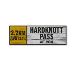 Hardknott Pass Wall Sign