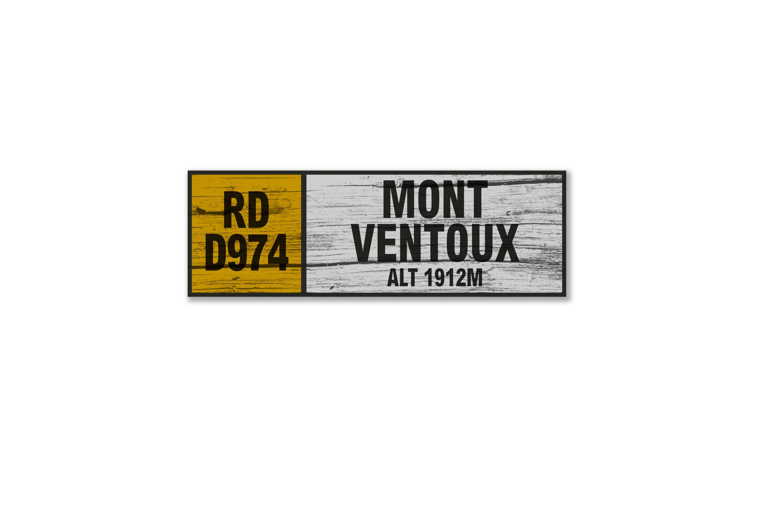 mont ventoux wall sign