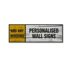 Personalised Wall Sign