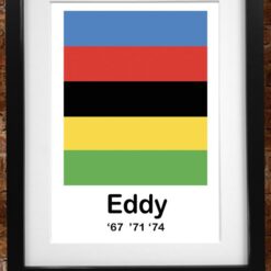 Eddy Merckx World Champion Print
