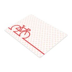 Red Bike Cycling Inspired Chopping Board