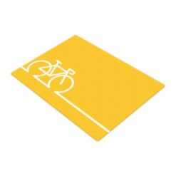 Yellow Bike Cycling Inspired Chopping Board