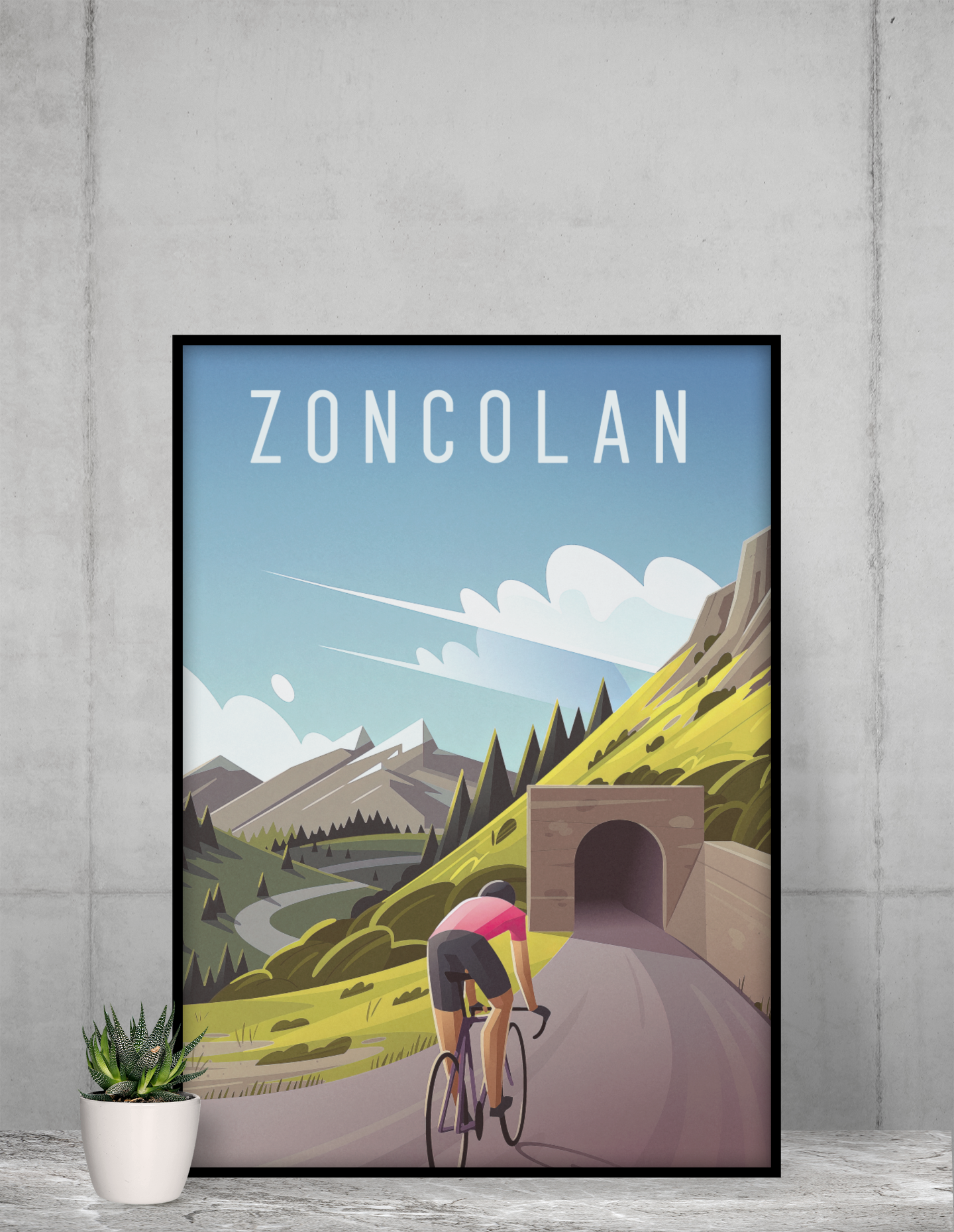 zoncolan print