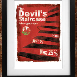 Devils Staircase Print
