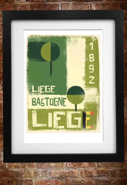 liege bastogne leige print