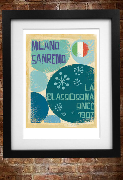 milan san remo print