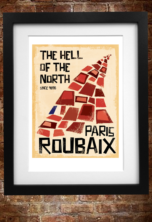 paris roubaix print