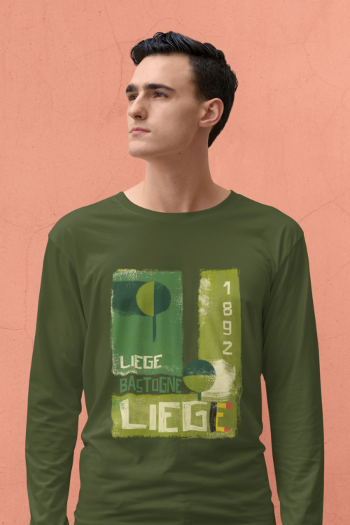 liege bastogne liege long sleeve t-shirt