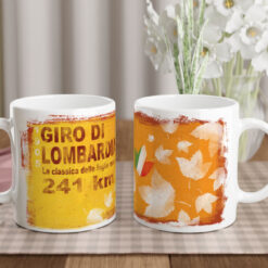 Giro Lombardia Falling Leaves Mug